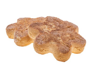 Téléchargez les photos : Cookies espagnols isolés sur fond blanc - en image libre de droit