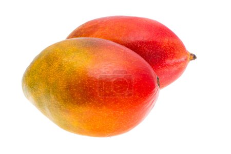 Mango isoliert auf weißem Hintergrund