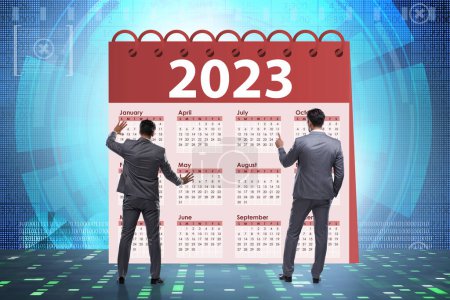 Téléchargez les photos : Concept de la nouvelle année civile 2023 - en image libre de droit