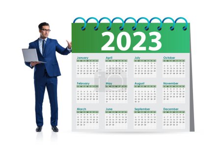 Photo for Concept of the new calendar year of 2023 - Royalty Free Image