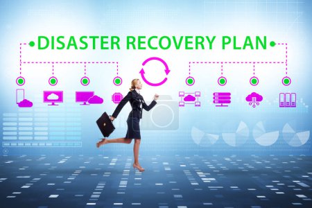 Téléchargez les photos : Disaster recovery plan and the backup concept - en image libre de droit