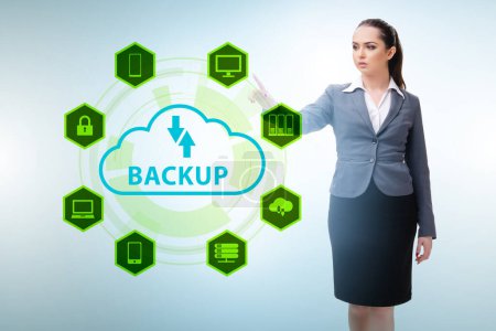 Photo for Disaster recovery plan and the backup concept - Royalty Free Image