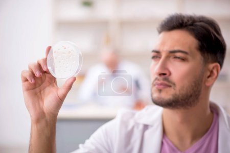 Photo for Two chemists working at the lab - Royalty Free Image