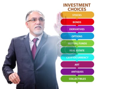 Téléchargez les photos : Concept of the various financial investment options - en image libre de droit