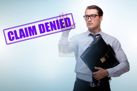Photo for Concept of denying the medical insurance claim - Royalty Free Image