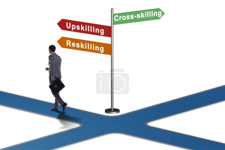 At the crossroads choosing between the up-skilling and re-skilling