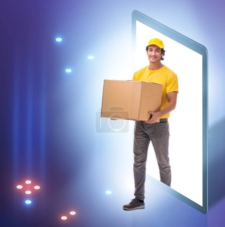 Photo for The concept of delivery of online purchases - Royalty Free Image