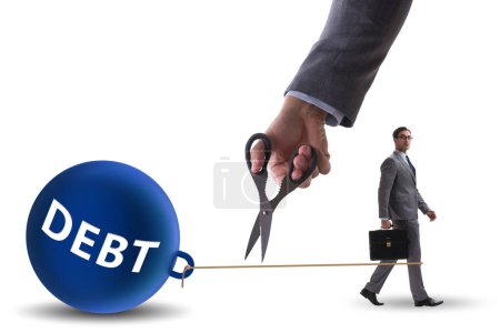 Photo for Concept of paying off all debts - Royalty Free Image