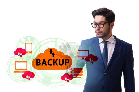 Photo for Disaster recovery plan and the backup concept - Royalty Free Image