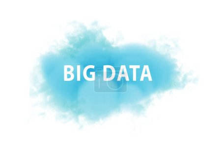 Photo for Big data concept in the modern computing - Royalty Free Image