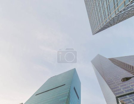 Photo for The new york skyscrapers vew from street level - Royalty Free Image