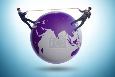 Photo for Illustration of the global international conflict - Royalty Free Image