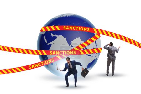 Concepto de las sanciones políticas y económicas globales