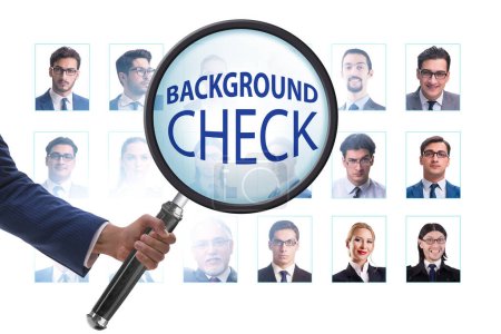 Concept of the background security check