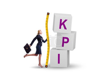 Photo for Concepg of the key performance indicator - Royalty Free Image