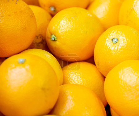 Photo for The citrus fruits at the market display stall - Royalty Free Image