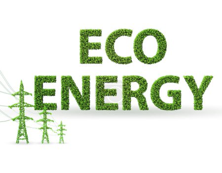 Téléchargez les photos : Homme d'affaires dans le concept de l'énergie verte - en image libre de droit