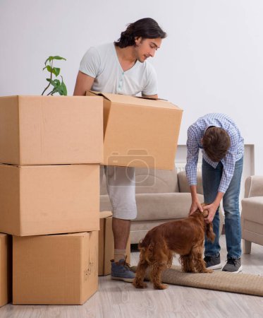Photo for Young family moving to new house - Royalty Free Image