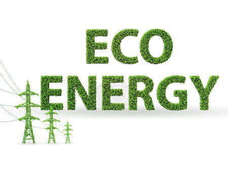 Téléchargez les photos : Concept d'énergie verte et écologique - rendu 3d - en image libre de droit