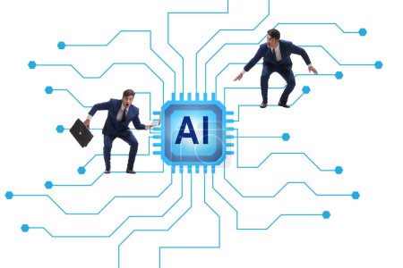 Téléchargez les photos : Concept d'IA - intelligence artificielle - en image libre de droit