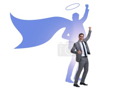 Photo for Businessman in alter ego concept - Royalty Free Image
