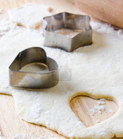 Photo for The ingredients ready for baking cookies - Royalty Free Image