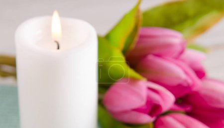 Photo for The giftbox arranged on the table in saint valentine holiday concept - Royalty Free Image