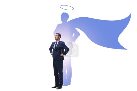 Photo for Businessman in alter ego concept - Royalty Free Image
