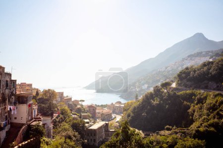 Photo for Stunning view over Amalfi town in Italy - Royalty Free Image