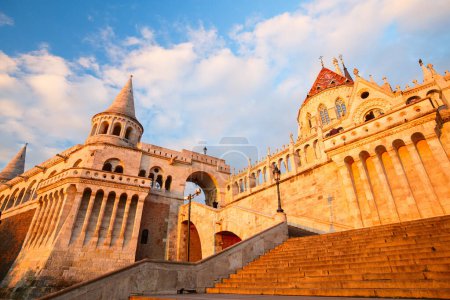 Photo for Fisherman's Bastion in Budapest Hungary - Royalty Free Image