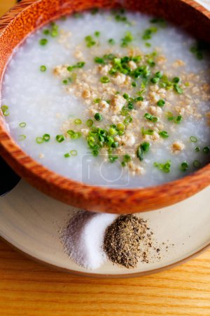 Photo for Congee is type of rice porridge popular in many Asian countries - Royalty Free Image