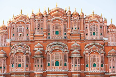Photo for Exterior details of Hawa mahal in Jaipur India - Royalty Free Image