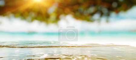 Téléchargez les photos : Tropical Caraïbes paradis panorama arrière-plan - en image libre de droit
