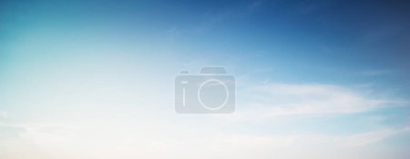 Photo for Summer sky clouds. Clear atmosphere - Royalty Free Image