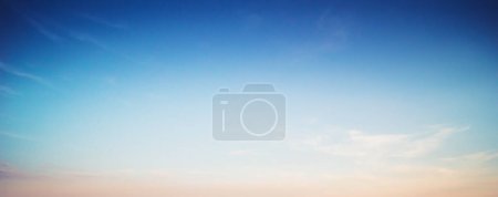 Photo for Sky and clouds tropical panorama. Outdoor nature - Royalty Free Image