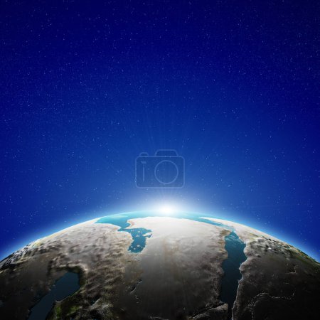 Téléchargez les photos : Arabie Saoudite depuis l'espace. Éléments de cette image fournis par la NASA. Rendu 3d - en image libre de droit