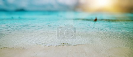 Photo for Tropical sea wave, beach outdoor - Royalty Free Image