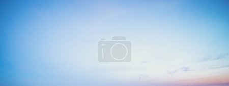 Photo for Summer colors sky and clouds. Nature background - Royalty Free Image