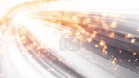 Photo for 4k abstract background blur bokeh colors dust flakes. Mixed media - Royalty Free Image
