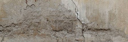 Photo for Stucco panoramic texture background detailed close-up surface - Royalty Free Image