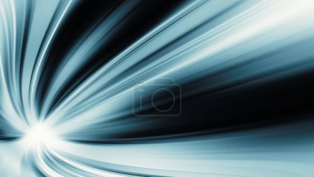 Foto de Brillo azul brillo colores vidrio transparente fondo abstracto. renderizado 3d - Imagen libre de derechos