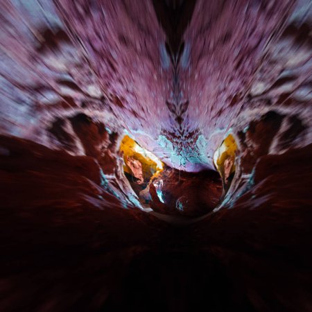 Foto de Fondo de las cuevas de movimiento abstracto. Medios mixtos - Imagen libre de derechos