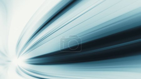 Photo for Blue glow shine colors transparent glass abstract background. 3d rendering - Royalty Free Image