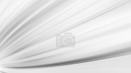 Photo for Black and white shine glow blur lines abstract background. 3d rendering - Royalty Free Image