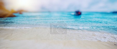 Foto de Costa tropical perdida, playa de mar - Imagen libre de derechos