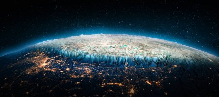 Photo for Himalayas, North India. Elements of this image furnished by NASA. 3d rendering - Royalty Free Image
