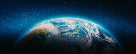 Foto de Planeta Tierra Australia y Oceanía. Elementos de esta imagen proporcionados por la NASA. renderizado 3d - Imagen libre de derechos
