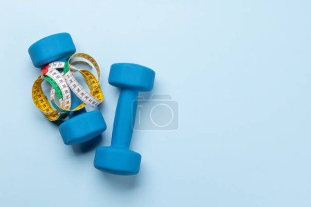 Photo for Fitness and healthy diet concept with copy space - Royalty Free Image