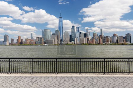 Foto de Skyline de la ciudad de Nueva York. Manhattan Rascacielos panorama - Imagen libre de derechos