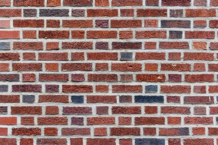Photo for Texture and detail of a brick wall. Wallpaper or stone backdrop - Royalty Free Image